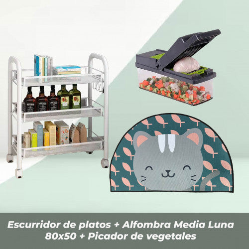 Combo de Cocina ¡Organiza, cocina y disfruta con estilo!